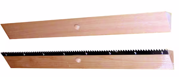 Dreikant-Scharrierholz